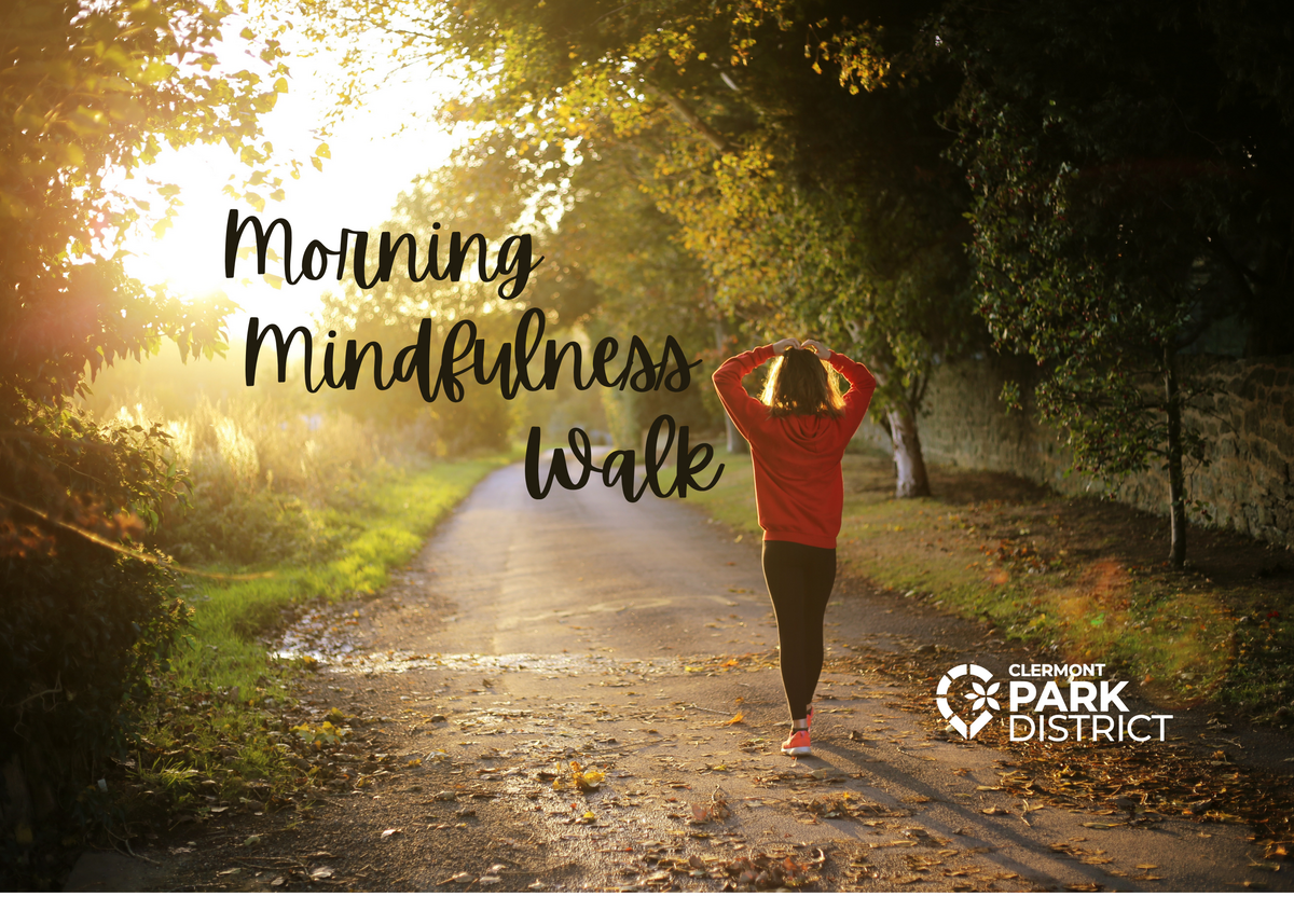 A morning sunrise walk