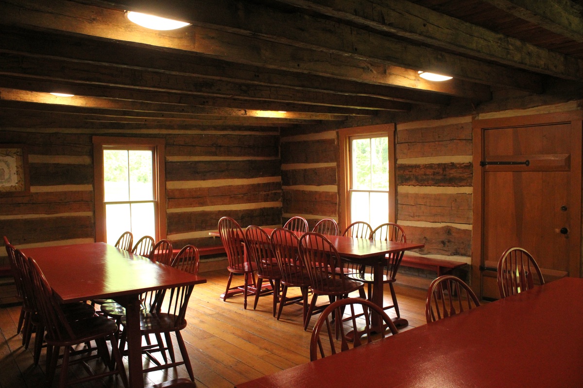 log cabin inside 