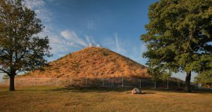 dirt mound