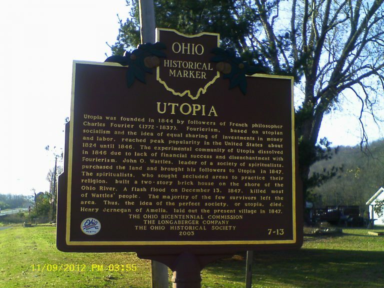 Utopia historical marker