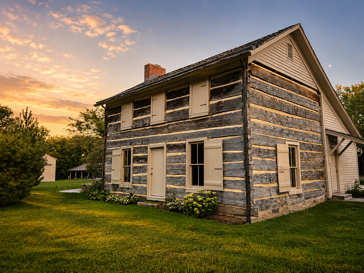 Hartman log cabin